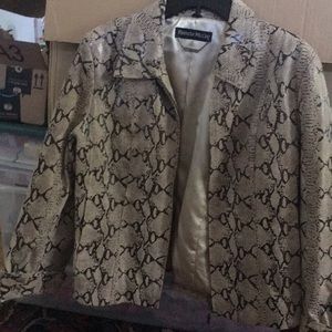 Pamela McCoy Leather Jacket